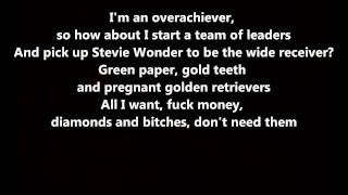 Yonkers  Tyler The Creator  Lyrics On Screen HD [upl. by Nyleahs233]