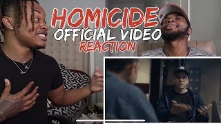 Logic  Homicide ft Eminem  HILARIOUS REACTION [upl. by Gris529]