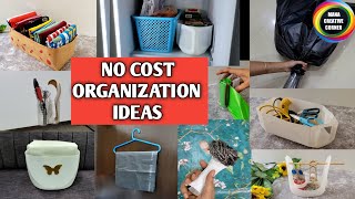 14 No Cost Home Organization Ideas 14 Genius Home Hacks  Cool amp DIY Crafts to Transform Your home [upl. by Acissey668]