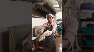 Rumali Roti making 🧑‍🍳 shorts viralvideo trending [upl. by Darnok]