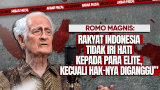 ROMO MAGNIS quotRAKYAT INDONESIA TIDAK IRI HATI KEPADA PARA ELITE KECUALI HAKNYA DIGANGGUquot [upl. by Shaia]