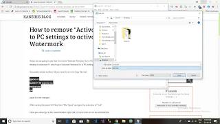 How to remove quotActivate Windows Go to PC settings to activate Windowsquot Watermark [upl. by Kooima]