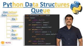 Python Queue  Python Data Structures Tutorial [upl. by Gal]