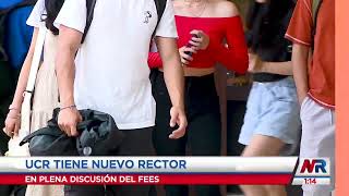 Él es el nuevo rector de la UCR que llevará la negociación del FEES [upl. by Pain]