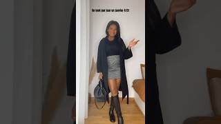 431  Comment porter une jupe en hiver  Outfit of The day ootd streetstyle I Manuela Miro [upl. by Cir873]