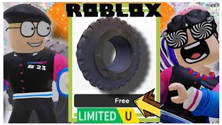 FREE Limited UGC Gratis Item Amazon Tire Backpack di Amazons Joyful amp Strongman Simulator roblox [upl. by Materse]