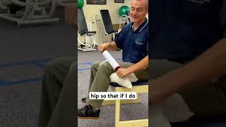 Rolling pin massage to improve knee flexion after surgery [upl. by Uamak]