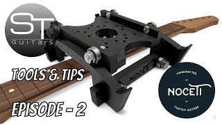 Tools amp Tips  Episode 2  Fretboard Radius Jig  thermalwoodcanada noceticustomguitars [upl. by Wehrle455]