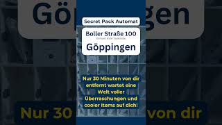 Entdecke den SecretPackAutomat in Göppingen – Nur 30 Minuten von Esslingen entfernt [upl. by Greeson]