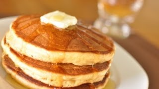 How to Cook Impossibly Fluffy Whole Wheat Buttermilk Pancakes from Scratch [upl. by Schnapp356]