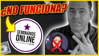 🔇SEMINARIOS ONLINE NO FUNCIONA🔇 Opiniones 2023 Vale la Pena PAGAR Seminarios Online Mauricio Duque🤑 [upl. by Taddeo]