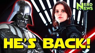 Darth Vader Confirmed For New Star Wars Movie [upl. by Alethea807]