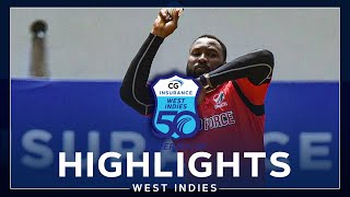 Highlights  Leeward Islands v Trinidad amp Tobago  Clinical TampT Bowling  CG Insurance Super50 Cup [upl. by Marcoux]