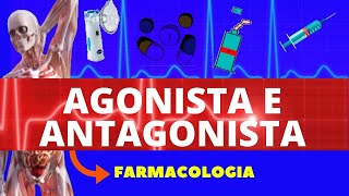 AGONISTA E ANTAGONISTA ENSINO SUPERIOR  FARMACODINÂMICA  FARMACOLOGIA [upl. by Omik]