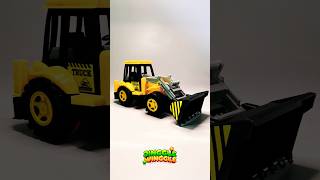 Yellow Plastic JCB Toys  jinggle winggle toys unboxing jcb shorts [upl. by Analram]