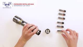 ENERGIZER METAL LED 6AA  Torch LED  UNBOXING [upl. by Haletky]