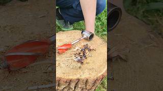 Bushcraft Hacks Fire Bushcraft Camping Settlers WrenchBushcraft Tools [upl. by Roshan832]