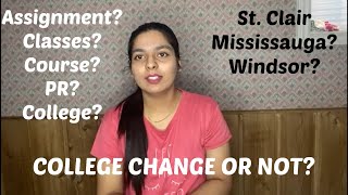 St Clair Mississauga  CollegeclassesStudy  Hindi  2022 [upl. by Hamner937]