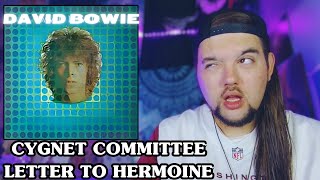 Drummer reacts to quotCygnet Committeequot amp quotLetter to Hermoinequot by David Bowie [upl. by Jaynell]