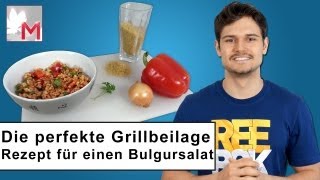 Die perfekte Grillbeilage  Rezept für einen veganen Bulgursalat  Enjoy Summer [upl. by Beasley]