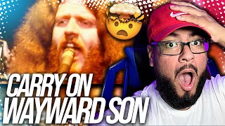 First Time Hearing Kansas  Carry on Wayward Son REACTION [upl. by Marka649]