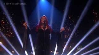 Wynonna Judd Performs I Want To Know What Love Is  Finale [upl. by Eilyab]