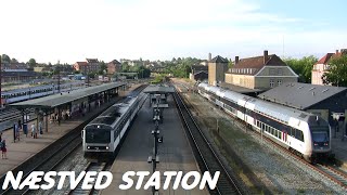 Næstved station  en flot sommerdag [upl. by Aelgna57]