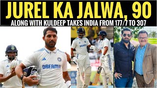 Jalwa e Jurel 90 shows grit along with Kuldeep others should learn from them IND 307 ENG 353 [upl. by Galvin]