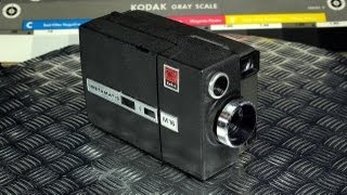 Eastman Kodak Instamatic M16 Movie Camera Vintage Super 8 Made in USA 1967  1969 [upl. by Venus]