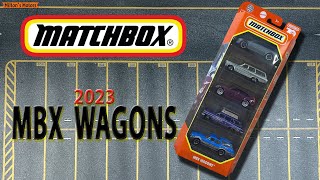 Unboxing 2023 Matchbox MBX Wagons 2023 [upl. by Xella]