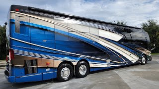 Tour of 2023 Prevost Liberty Coach 894 Triple Slide with Bedroom Super Slides [upl. by Sucramad]