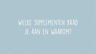 Welke supplementen raad je aan om zwanger te worden en waarom [upl. by Sigfrid]