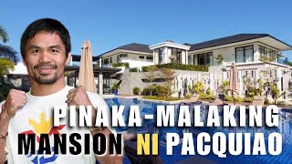 ang PINAKAMALAKING Mansion ni Manny Pacquiao  Latest  🇩🇪 amp 🇵🇭 [upl. by Turnbull324]