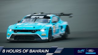 2024 FIA WEC 8 Hours of Bahrain LIVE  Ford Mustang GT3 Onboard Cam  Ford Performance [upl. by Sidonnie]