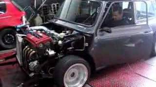 16V Honda VTEC Mini Cooper on Dyno [upl. by Low]