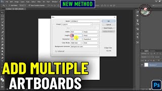 How to add multiple artboards in photoshop 2024  Easy Tricks [upl. by Neeleuqcaj]