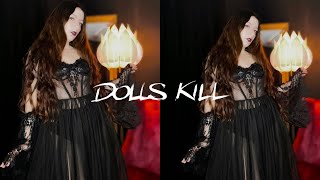 Dolls Kill try on haul  Widow 🖤🧛🏻‍♀️⚰️ [upl. by Bentley]