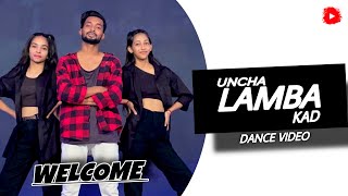 Uncha Lamba Kad Dance Video  Akshay kumar Katrina Kaif  Welcome  Dance On Ek Uncha Lamba Kad [upl. by Haveman699]