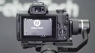 Feiyutech G6 Plus with Canon M50 Connection Tutorial [upl. by Dorsey]