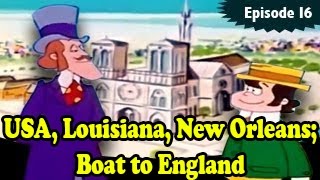 USA Louisiana New Orleans boat to England  Around The World In 80 Days Episode 16 [upl. by Hako419]