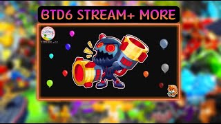 THE 46K SUB STREAM SPECIAL BTD6 ROBLOX GEO DASH TTD ETC TheSurferStream 41 [upl. by Atel]