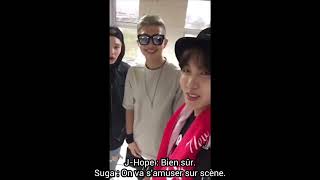 Vlive  RM Suga et JHope tous pour un vostfr 200915 [upl. by Mcafee709]