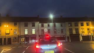 Downtown Strabane Northern Ireland in the Evening [upl. by Eppesiug601]