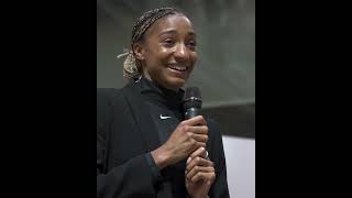 Nafissatou Thiam at AXA Belgium FR [upl. by Daney]