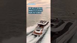 Tested Fairline Phantom 65 yacht luxury boattest [upl. by Brouwer]