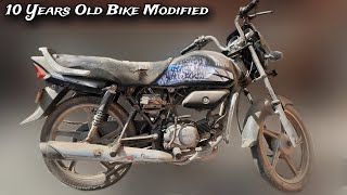 The Best Modified Bike  Complete Bike Restoration  Hf Deluxe  Qamar Bike Restoration  QBR [upl. by Nitsreik376]