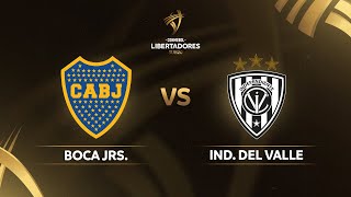 TRANSMISIÓN EN VIVO BOCA JRS VS INDEPENDIENTE DEL VALLE  FINAL CONMEBOL LIBERTADORES SUB20 [upl. by Onailerua]