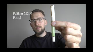 Pelikan M200 Pastel Fountain Pen Review [upl. by Moishe]