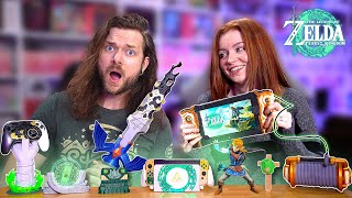 I Buy quotMy Girlfriendquot WEIRD ZELDA Nintendo Switch Accessories [upl. by Ahsikyt933]