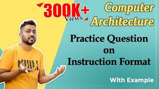 L114 Question on Instruction Format  Computer Organization  UGC NTA NET June 2021 [upl. by Ajoop13]